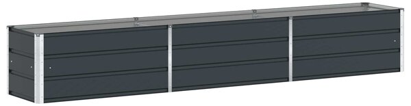 Truhlík Antracit 290 x 50 x 45 cm Pozinkovaná ocel