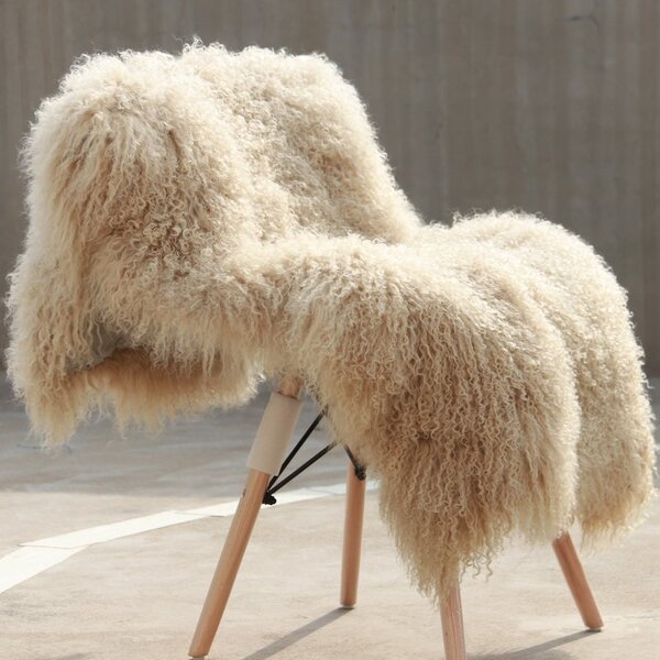 ARCTIC FUR Tibetská ovčí kožešina CHAMPAGNE