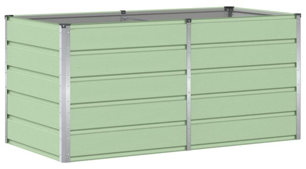 Truhlík Zelená 160 x 80 x 75 cm Ocel