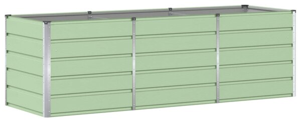 Truhlík Zelená 240 x 80 x 75 cm Ocel