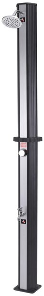 SOLÁRNÍ SPRCHA 17/17/223 cm Gre - Solární sprchy, Online Only