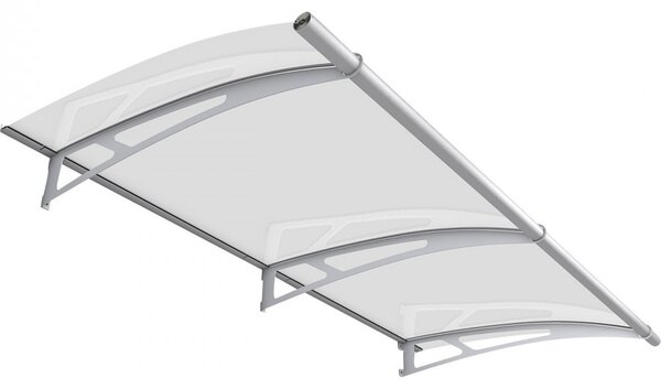 Schulte Základní modul stříšky nad vchod Lightline XL čiré plexi