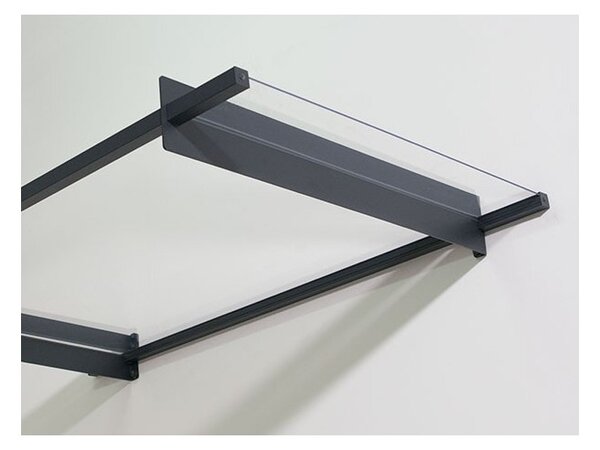 Palram Palram Nancy pultová rovná stříška čiré plexi 150 cm