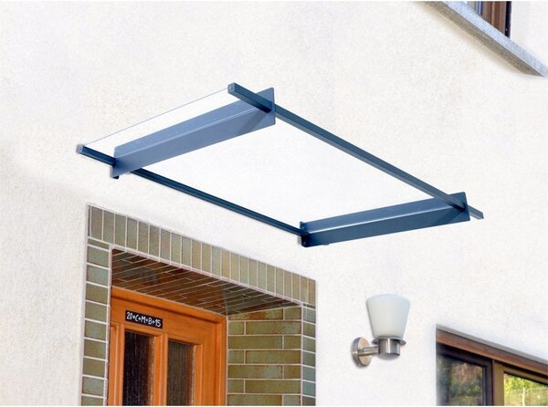 Palram Palram Nancy pultová rovná stříška čiré plexi 150 cm