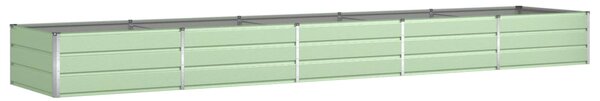 Truhlík Pastelově zelená 480 x 100 x 45 cm Pozinkovaná ocel