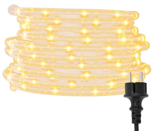 Světelný provaz s 2400 LED diodami Teplá bílá 100 m PVC
