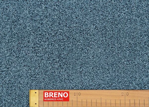 Breno Metrážový koberec COSY 78 modrý, šíře 400 cm, Modrá