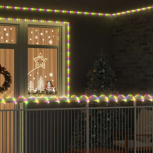 Světelný provaz s 2400 LED diodami Vícebarevný 100 m PVC