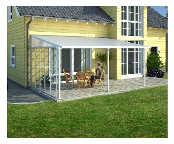 Palram Hliníková pergola Sierra bílá 4,25 m