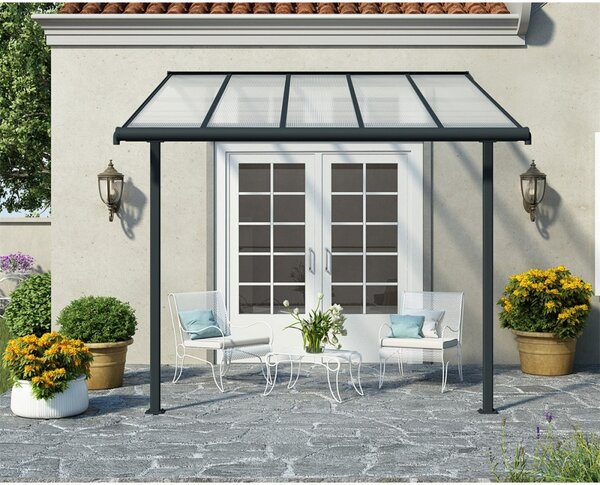 Palram Hliníková pergola Sierra antracit 3 m
