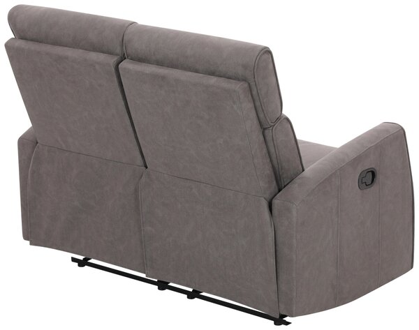 DVOUMÍSTNÁ POHOVKA, textil, šedá Xora - Pohovky