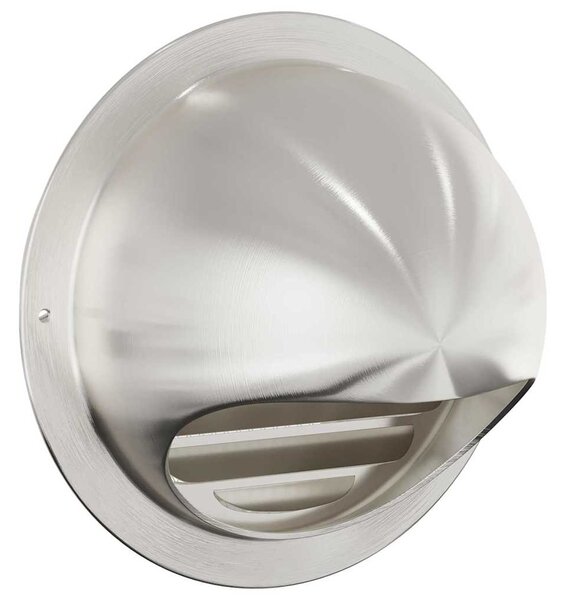 Kryty vzduchových ventilátorů 8 pcs Stříbrná 150 mm