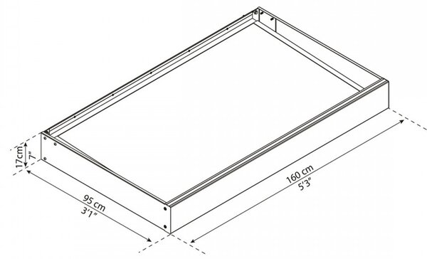 Palram Vchodová stříška rovná SOFA 160cm a 215cm čiré plexi 160 cm