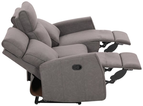 TŘÍMÍSTNÁ POHOVKA, textil, šedá Xora - Pohovky