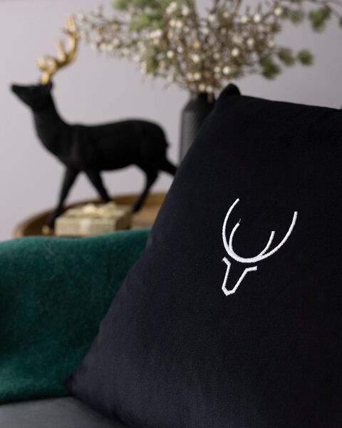 Potah na polštář Reindeer Silhouette 43x43 cm