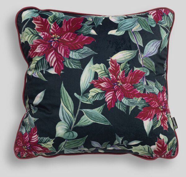 Potah na polštář Poinsettia Elegance 43x43 cm