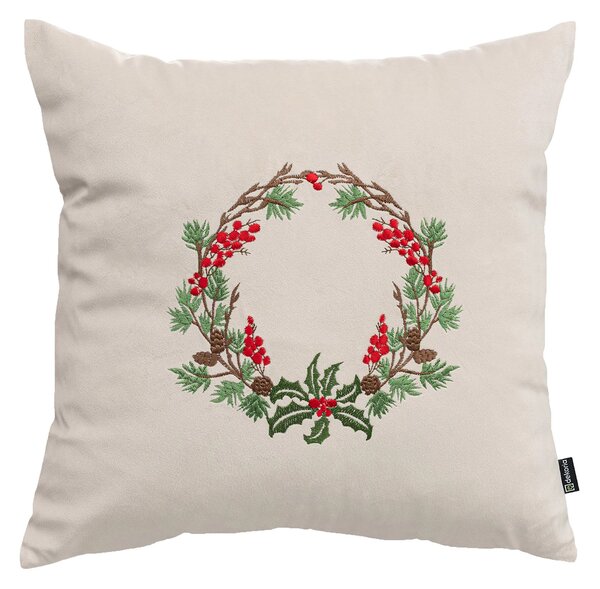 Potah na polštář Winter Wreath 43x43 cm