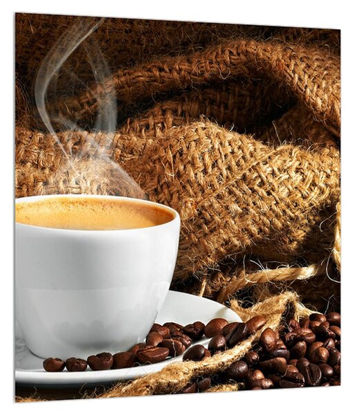 Obraz šálku kávy (30x30 cm)