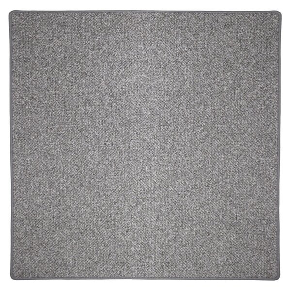 Vopi koberce Kusový koberec Wellington šedý čtverec - 80x80 cm