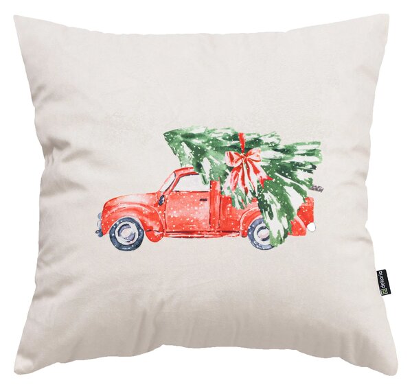 Potah na polštář Christmas Car 43x43 cm