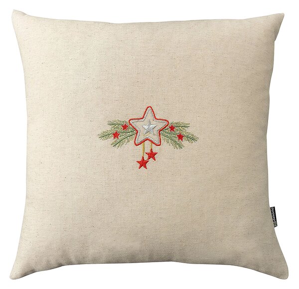 Potah na polštář Star & Holly 43x43 cm