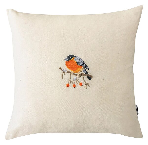 Potah na polštář Robin on Branch 43x43 cm