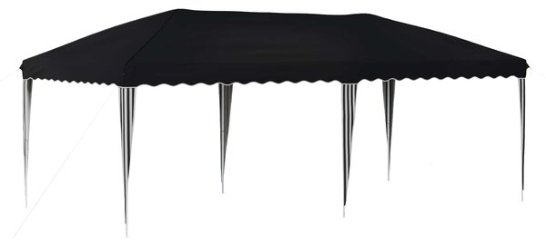 Párty stan s výsuvným stánkem 575 x 290 x 245 cm Antracitová