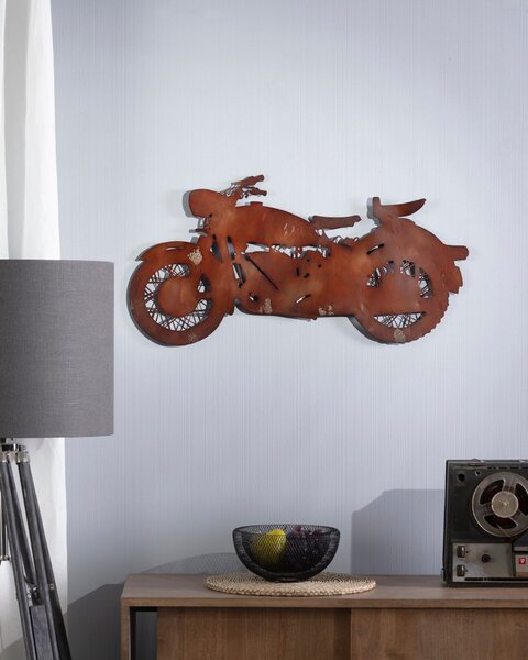 Nástěnná dekorace Rust Motorbike