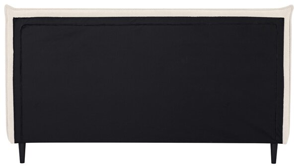 ČALOUNĚNÁ POSTEL, 180/200 cm, krémová Livetastic - Manželské postele, Online Only