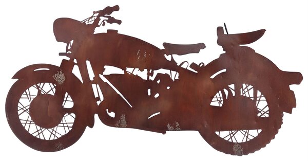Nástěnná dekorace Rust Motorbike