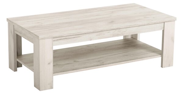 KONFERENČNÍ STOLEK, barvy stříbrného dubu, kompozitní dřevo, 120/41,5/60 cm Carryhome - Konferenční stolky