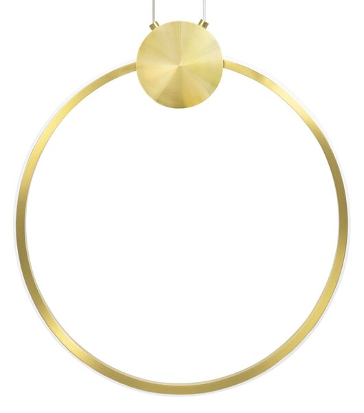 Toolight Toolight, LED stropní svítidlo 30cm 13W 4000K APP1393-CP, zlatá lesklá, OSW-00919