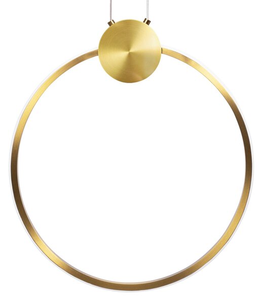Toolight Toolight, LED stropní svítidlo 30cm, 13W, 4000K, 1500lm, APP1394-CP, zlatá matná, OSW-00952