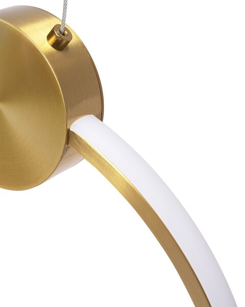 Toolight Toolight, LED stropní svítidlo 40cm 17W 4000K APP1397-CP, zlatá matná, OSW-00955