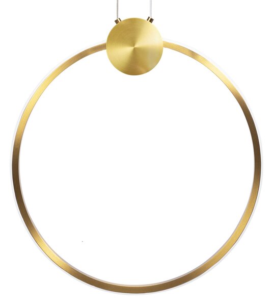 Toolight Toolight, LED stropní svítidlo 40cm 17W 4000K APP1397-CP, zlatá matná, OSW-00955