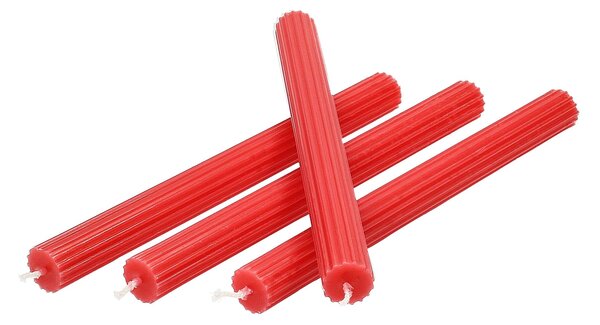 Sada zapalovacích svíček Classic Red 2x25 cm