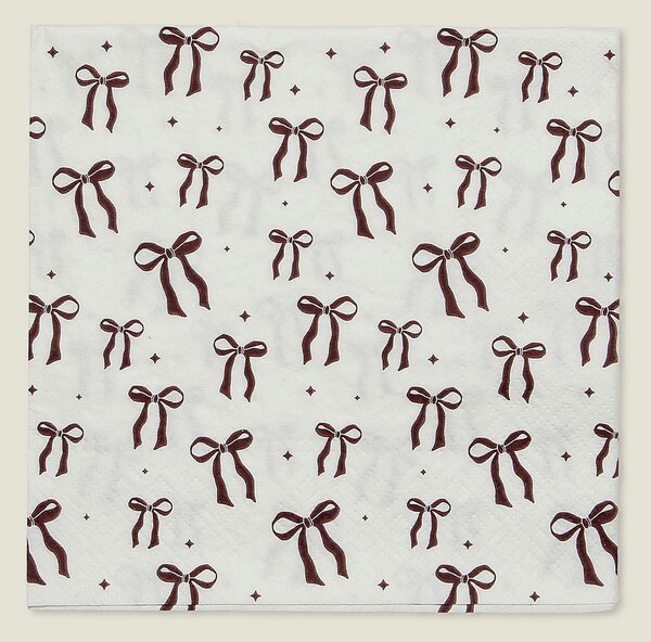 Vánoční ubrousky Ribbon I 20szt