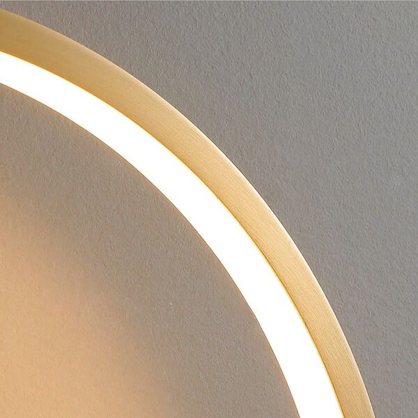 Toolight Toolight, LED nástěnné svítidlo 30cm, 13W, APP1385-CW, zlatá matná, OSW-00939