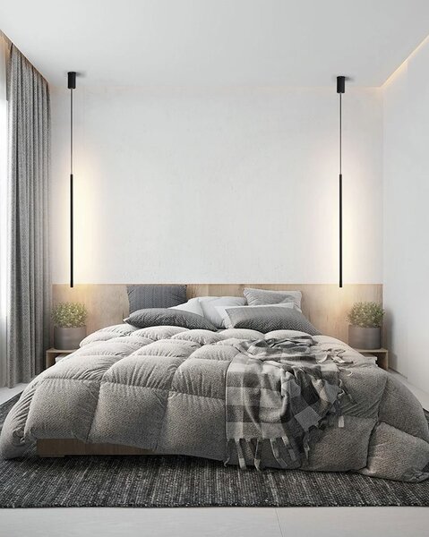 Toolight Toolight, LED stropní svítidlo 100cm 13W 4000K APP1413-C, černá matná, OSW-00964