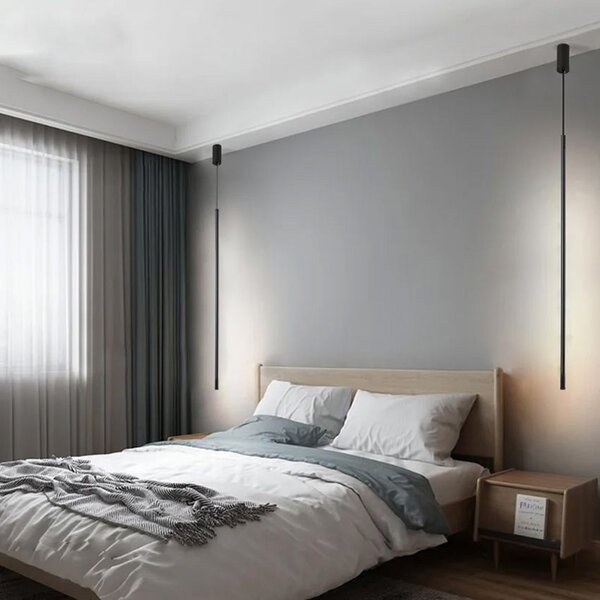 Toolight Toolight, LED stropní svítidlo 100cm 13W 4000K APP1413-C, černá matná, OSW-00964