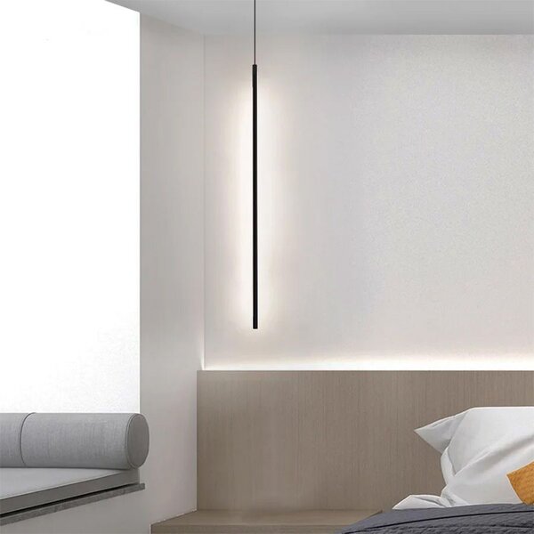 Toolight Toolight, LED stropní svítidlo 100cm 13W 4000K APP1413-C, černá matná, OSW-00964