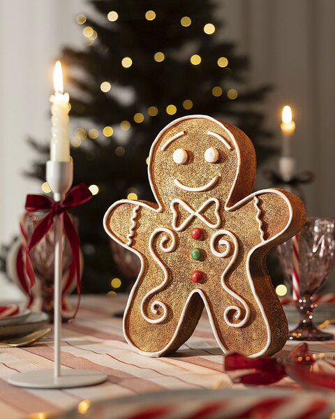 Dekorativní figurka Gingerbread Man I 25x7x30 cm