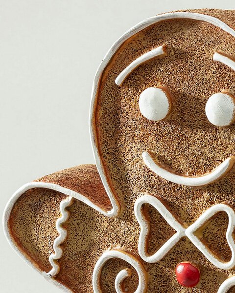 Dekorativní figurka Gingerbread Man I 25x7x30 cm