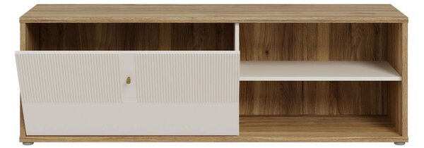 KOMODA POD TELEVIZI, pískové barvy, 154,2/51,1/42 cm Xora - TV stolky & komody pod TV