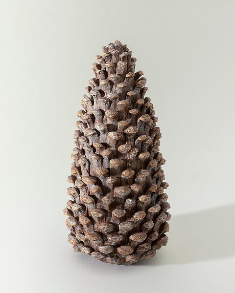 Velká figurka šišky 14x14x28 cm