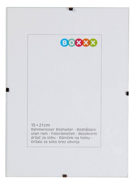 KLIPOVÝ RÁMEČEK, 1 foto 15 cm x 21 cm Boxxx - Fotorámečky & obrazové rámy