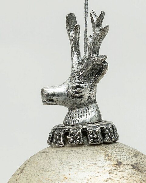 Skleněná baňka Royal Deer Matte 10x10x16 cm