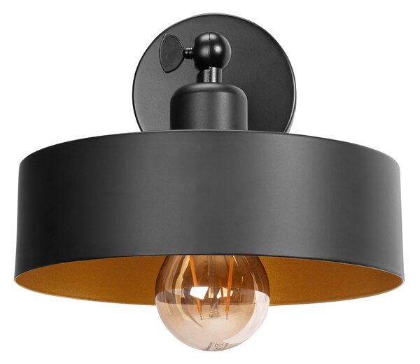Toolight Nástěnné svítidlo APP1332-1W BLACK GOLD