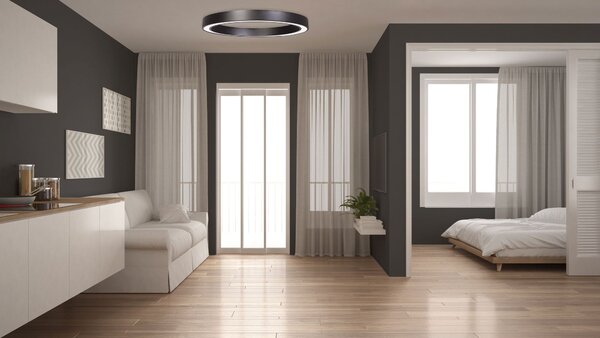 Toolight Toolight, LED stropní svítidlo 60cm 27W APP1283-C, černá, OSW-00941