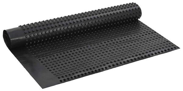Rýhovaná odvodňovací deska Černá 1 x 20 m HDPE